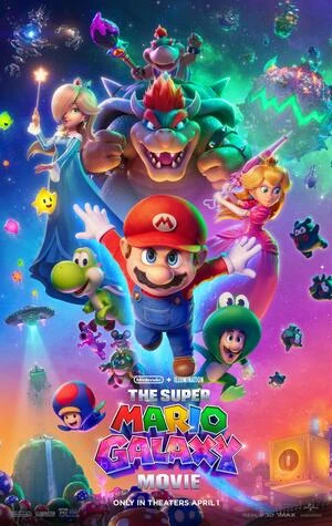 The Super Mario Galaxy Movie 2026 English Audio TELESYNC 720p - 480p - 1080p - Movierulz