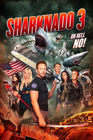 Sharknado 3 Oh Hell No (2015) 100mb Hindi Dual Audio movie Hevc BRRip Download - Movierulz